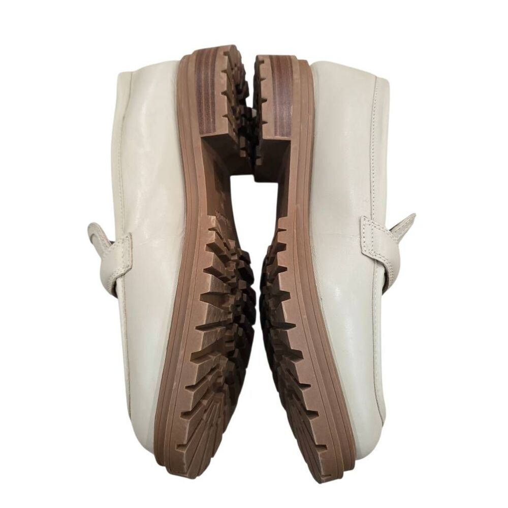 Madewell Bradley Lugsole Loafers Women's 10.5 Harvest Moon Leather Slip On - Picture 6 of 10